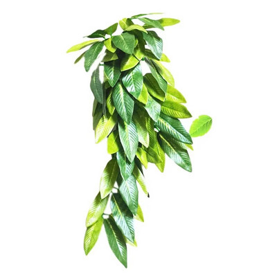 Reptile Plants Reptile Terrarium Hanging Fake Vines Διακόσμηση αναρρίχησης για Bearded Dragons Snake Lizards Supplies