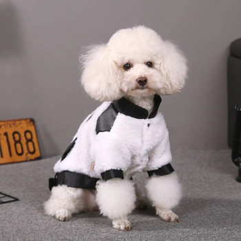 HOOPET Ρούχα για σκύλους κατοικίδιων ζώων Χειμερινά ζεστά μπουφάν για σκύλους κατοικίδιων ζώων Μπουφάν για κουτάβι Τσιουάουα Ρούχα με κουκούλα για μικρόσωμους μεσαίους σκύλους Στολή για κουτάβι