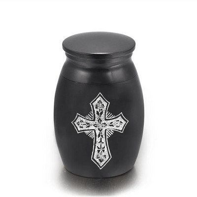 Mala urna za kremiranje odraslih od grace aluminijske legure za pepeo ljudskih ljubimaca - topla i lijepa mini urna u čast voljenoj osobi