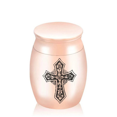 Mala urna za kremiranje odraslih od grace aluminijske legure za pepeo ljudskih ljubimaca - topla i lijepa mini urna u čast voljenoj osobi