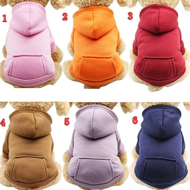 Odjeća za kućne ljubimce za Shih Tzu Rasprodaja Topla odjeća Kaput za pse Odjeća za štene Terno Hoodies Chihuahua