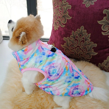Ζεστά ρούχα για σκύλους κατοικίδιων ζώων Χειμερινό αδιάβροχο γιλέκο για κουτάβια Μικρά σκυλιά Γάτα με βαμβακερή επένδυση Αμάνικο παλτό Yorks Chiwawa