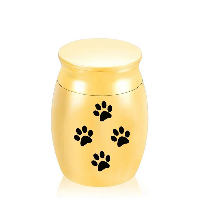 Μνημεία κατοικίδιων κατοικίδιων τεφροδόχος σκύλος στάμπα μαλλί δοντιών συλλογής τεφροδόχος για νεκρή στάχτη σκύλος γάτας Τεκμήριος σκύλος Urna Para Ceniza De Mascota