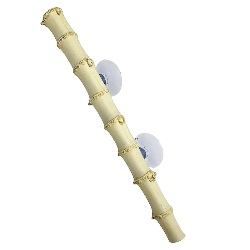 Kutna grana vinove loze s vakuumskim čašicama Riba za akvarij Uređeni ukras za bradatog zmaja Gekona