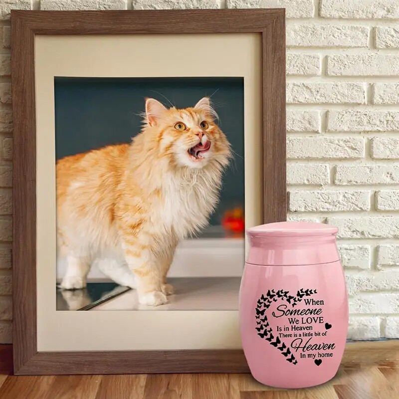 Κουμπί από ανοξείδωτο χάλυβα Σφραγισμένο δοχείο αποθήκευσης στάχτης Αναμνηστικό δοχείο για στάχτη Τοποθέτηση στάχτης κατοικίδιων ζώων, Κουτί Comfort Box Funeral Life Box Urn