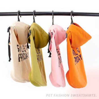 2024 Νέα ρούχα για κατοικίδια μόδα Hot Drawing Can Draw Dog Hoodie Μικρά ρούχα για σκύλους Ρούχα για γάτες Hoodie για κατοικίδια