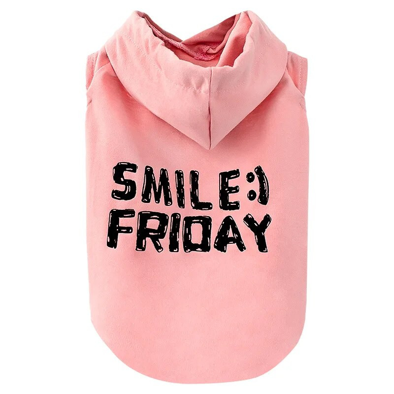 2024 Νέα ρούχα για κατοικίδια μόδα Hot Drawing Can Draw Dog Hoodie Μικρά ρούχα για σκύλους Ρούχα για γάτες Hoodie για κατοικίδια