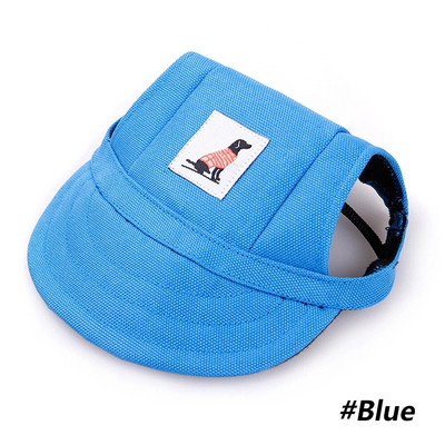 Naminių gyvūnėlių kepurė su skylutėmis ausims Reguliuojama beisbolo kepurė dideliems vidutiniams mažiems šunims Vasarinė kepurė nuo saulės Skrybėlė nuo saulės lauke žygiams gyvūnams skirti produktai