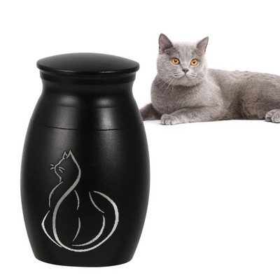 Urn Pet Dog Funeral Cremation Ashes Box Casket Stainless Steel Cat Metal Ceramic Ash Cinerary Keepsake Memorial Keepsakes Burial