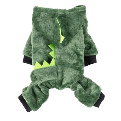 Flīsa kombinezons suņiem Suņu kapuces Biezs džemperis četrām kājām Mētelis kucēnu jaka Čivavas Labradora suns Apģērbi Ziemai