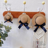 Stilīga suņu cepure Vispārpiemērota mājdzīvnieka cepure Ērta mājdzīvnieka suņa kaķa Bowknot salmu cepure saģērbt