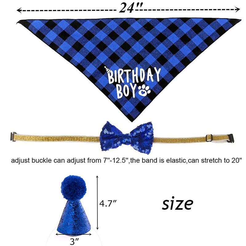 JAUNA Mājdzīvnieku dzimšanas dienas svinības Cepure Kaķi Suns Dzimšanas dienas Cepure Suns Dzimšanas dienas Trīsstūris Šalle Kaķu aksesuāri Svētku apģērbs Dekorācija Mājdzīvnieku izstrādājums