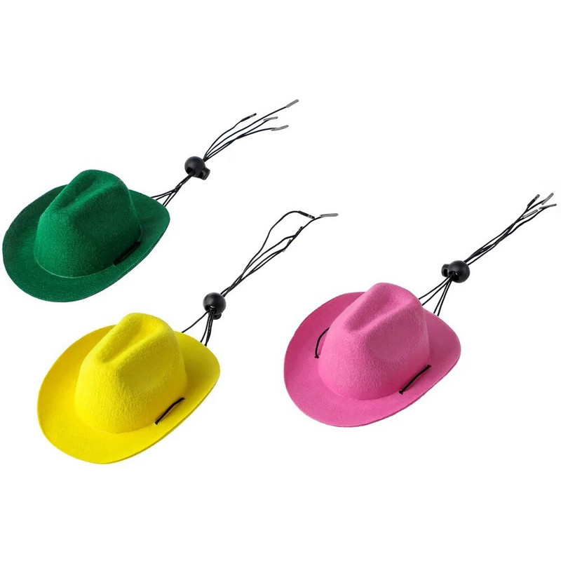 Καπέλο σκύλου Χαριτωμένο καπέλο γάτας σε στιλ δυτικού καουμπόη Καπέλο σκύλου καουμπόικο καπέλο κατοικίδιο καπέλο καουμπόικο καπέλο κατοικίδιο ζώο Καπέλο καουμπόη για καπέλο σκύλου γάτας Χαριτωμένο κοστούμι για κατοικίδια