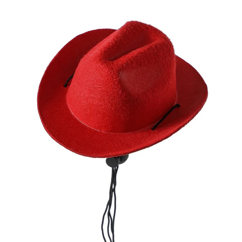 Καπέλο σκύλου Χαριτωμένο καπέλο γάτας σε στιλ δυτικού καουμπόη Καπέλο σκύλου καουμπόικο καπέλο κατοικίδιο καπέλο καουμπόικο καπέλο κατοικίδιο ζώο Καπέλο καουμπόη για καπέλο σκύλου γάτας Χαριτωμένο κοστούμι για κατοικίδια