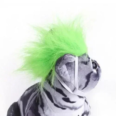 Unikatna mačja perika Pokrivala za glavu Mačje umjetno krzno Cosplay Pokrivala za glavu Dizajn elastične trake Dekoracija Kreativni rekviziti za fotografije kućnih ljubimaca Dodaci