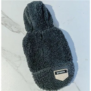 Siltas flīsa suņu jakas, ziemas mētelis, tumši pelēks mājdzīvnieku apģērbs, kostīmu džemperis ar kapuci, jaka maziem un vidējiem suņiem, Yorkie