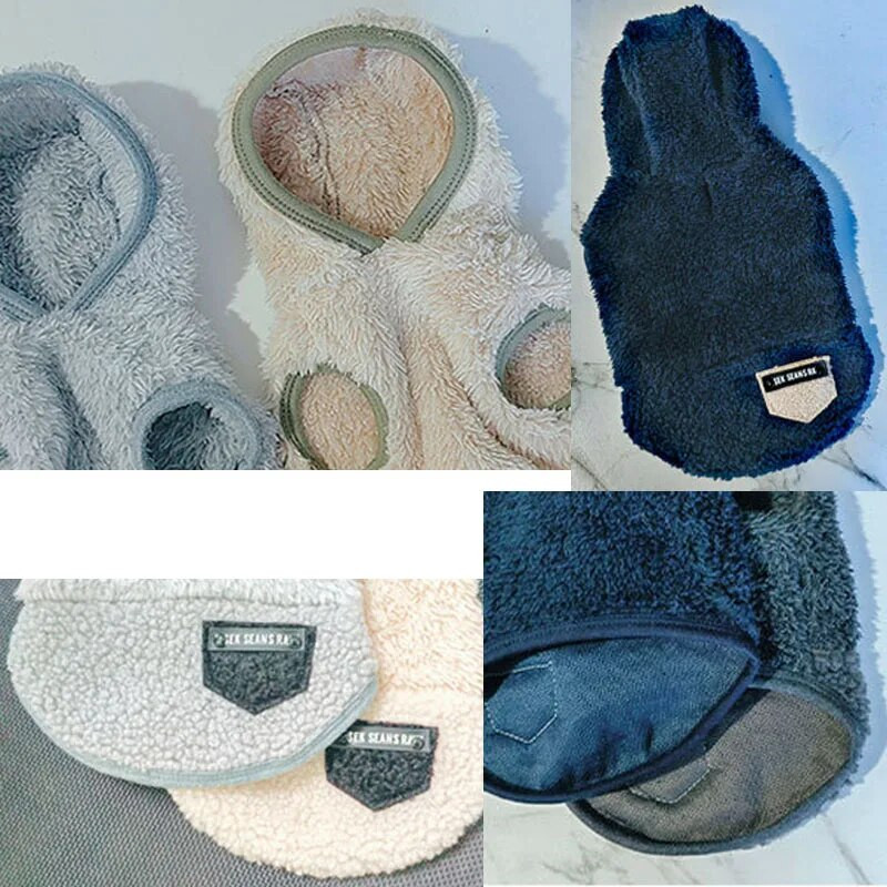 Siltas flīsa suņu jakas, ziemas mētelis, tumši pelēks mājdzīvnieku apģērbs, kostīmu džemperis ar kapuci, jaka maziem un vidējiem suņiem, Yorkie