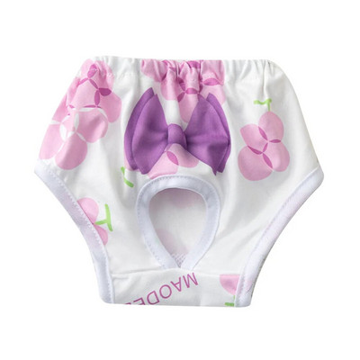Kutya fiziológiai nadrágok kisállat kellékek kutya menstruációs nadrágok kisállat hercegnő bugyi kisállat pelenka kutya lélegző masni kutyaruhák