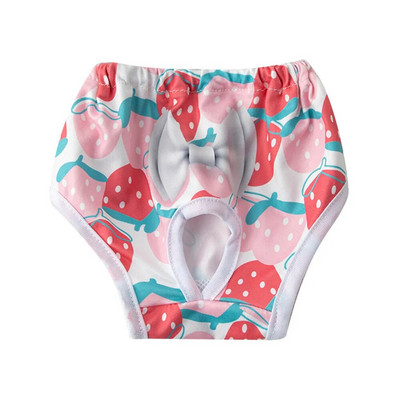 Kutya fiziológiai nadrágok kisállat kellékek kutya menstruációs nadrágok kisállat hercegnő bugyi kisállat pelenka kutya lélegző masni kutyaruhák