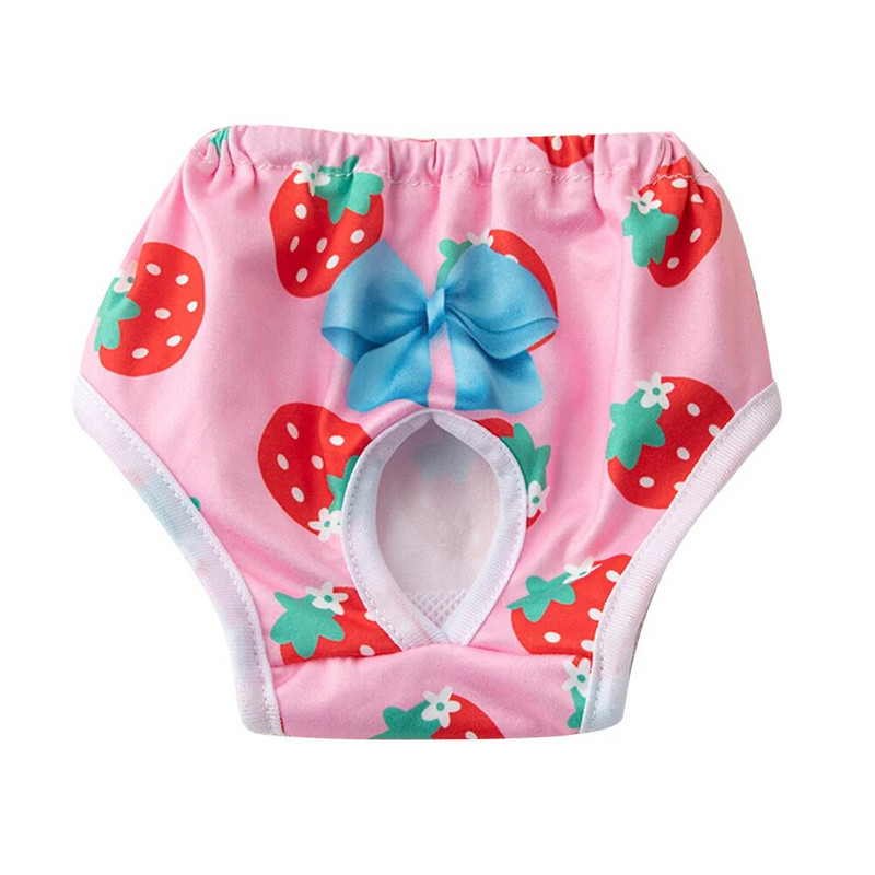 Kutya fiziológiai nadrágok kisállat kellékek kutya menstruációs nadrágok kisállat hercegnő bugyi kisállat pelenka kutya lélegző masni kutyaruhák