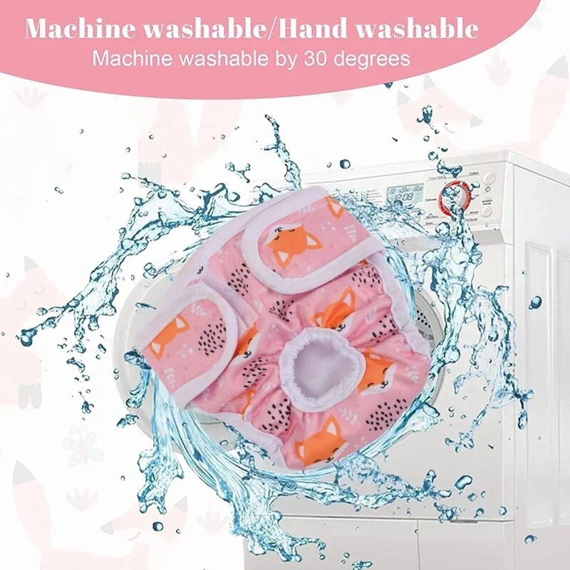 Εσώρουχα για κουτάβι που πλένονται αδιάβροχα επαναχρησιμοποιήσιμα εσώρουχα για έμμηνο ρύση Υγειονομική ασφάλεια Φυσιολογικό παντελόνι