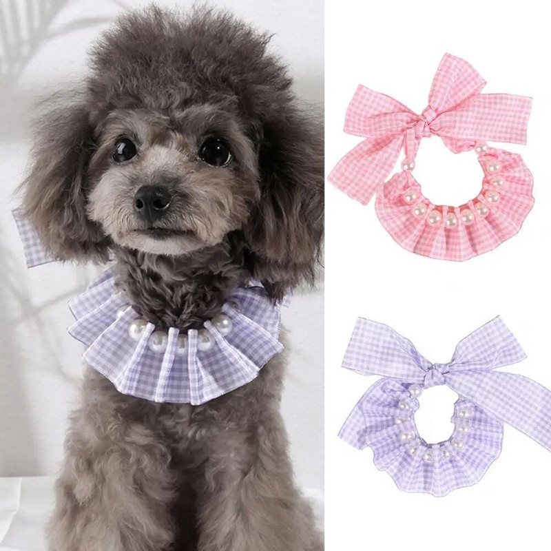 Mājdzīvnieka lakats Ērts poliestera mājdzīvnieku kakla lakats, viegli pārnēsājams, regulējams mājdzīvnieka kakla lakats dzīvojamās istabas mājdzīvnieku apkaklei