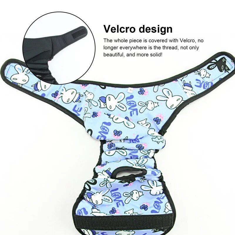 Μεγάλη πάνα για σκύλους Φυσιολογικά παντελόνια που πλένονται Εσώρουχα για θηλυκά σκυλιά κατοικίδια σκυλιά Προμήθειες Forudesigns Εσώρουχα για σκύλους