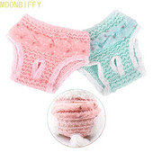 Άνετο σιφόν θηλυκό σκυλί Φυσιολογικό παντελόνι Pet υγιεινής επαναχρησιμοποιούμενες πάνες για σκύλους που πλένονται κοντό εσώρουχο κουταβιού για μικρά σκυλιά