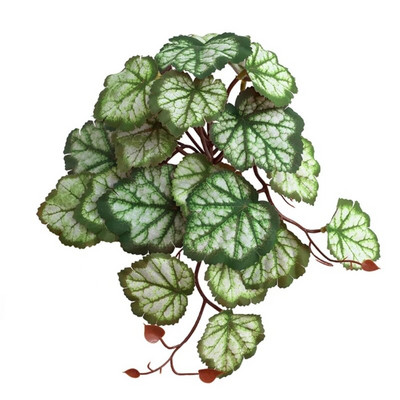 Terráriumi növények mesterséges növény hüllőknek, kétéltűeknek, tartályos háziállatok élőhelyének díszítésére, 10 levélre