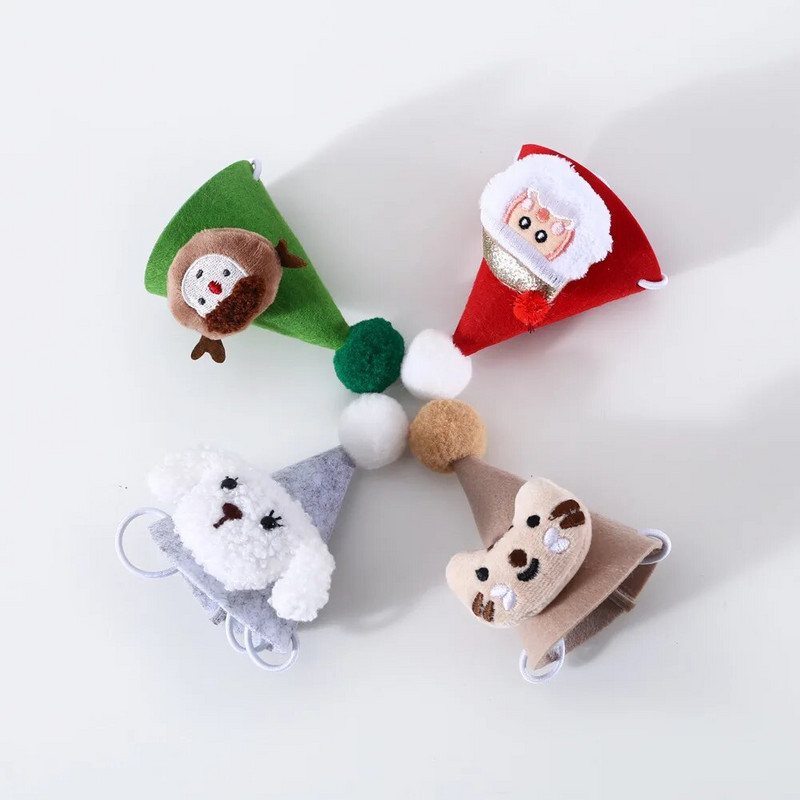 1 τεμ. Μη υφαντό καπέλο γενεθλίων για γάτας για πάρτι για κατοικίδια Διακοσμητικό καπέλο με μυτερό καπέλο για πρώτο σκυλί Κάλυμμα κεφαλής γενεθλίων