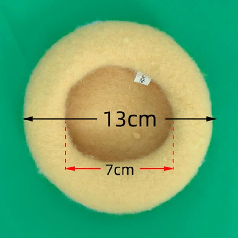 Καπέλο γάτας για σκύλο κατοικίδιων ζώων Μασίφ καπέλο ζωγραφικής μάλλινο καπέλο σκύλου μπερέ καλλωπισμού κατοικίδιων ζώων Μίνι διακοσμητικό φωτογραφικό καπέλα Χριστουγεννιάτικο αξεσουάρ