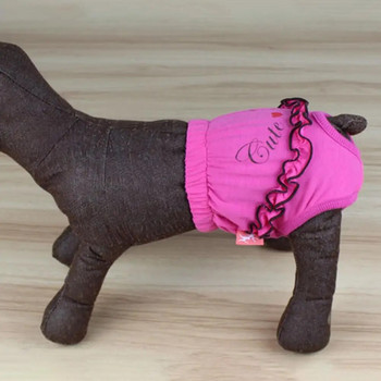 Физиологични панталони за домашни любимци Меки удобни дишащи памучни пелени за домашни любимци Санитарни къси панталони за кучета Гащички за менструация Гащички за домашни любимци