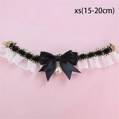 Ogrlica za mačke slatka čipkasta mašna za kućne ljubimce, psa za mačke, podesiva ogrlica za mačke, nakit, Sweet neck, ukrasni dodaci za kućne ljubimce Potrepštine za kućne ljubimce