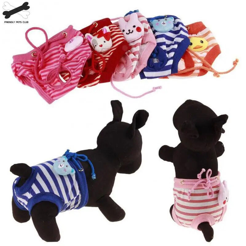 Θηλυκό σορτς σκύλου Puppy Physiological Pants Πάνα Εσώρουχα για κατοικίδια για Μικρά Μεσαία Κορίτσια Σκυλιά 23