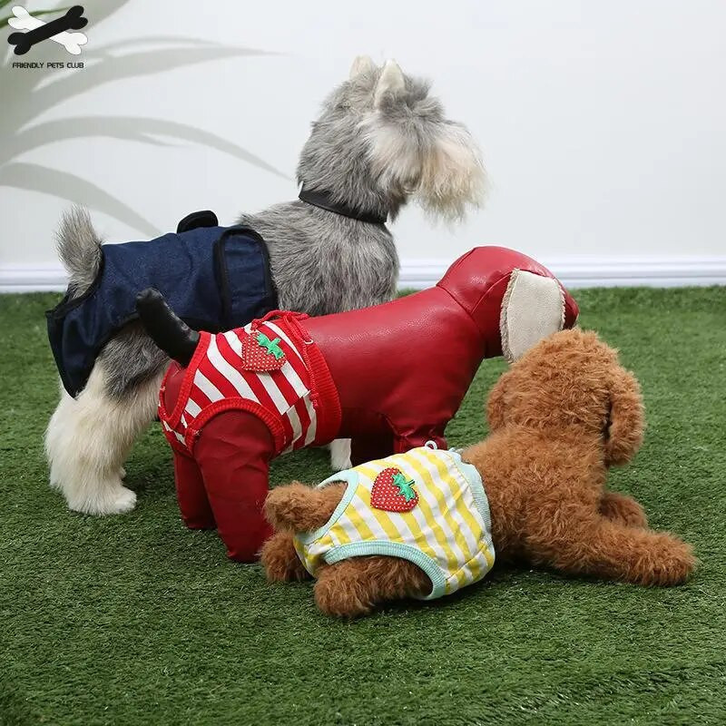 Θηλυκό σορτς σκύλου Puppy Physiological Pants Πάνα Εσώρουχα για κατοικίδια για Μικρά Μεσαία Κορίτσια Σκυλιά 23