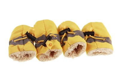 4 tk/komplekt Talvine helkur Paks soojad lemmikloomajalatsid koerad lumesaapad libisemisvastased jalanõud väikestele koertele kassidele Chihuahua Yorkie