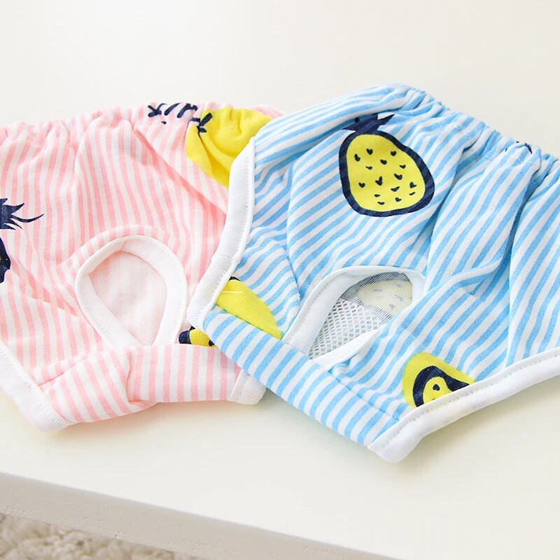 Βαμβακερό παντελόνι για σκύλους θηλυκό Πριγκίπισσα για κατοικίδια Σορτς υγιεινής SML XL Εσώρουχα γάτας για μικρού μεγέθους, μεσαίου μεγέθους ζώα, πάνα από Chihuahua