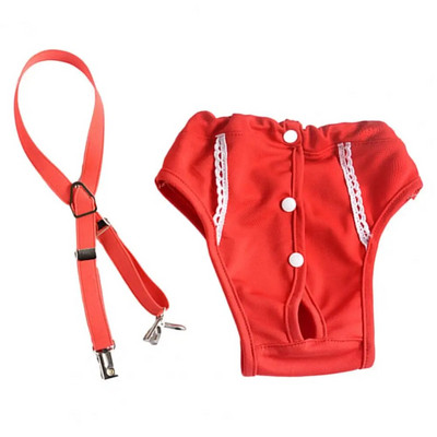 Lihtne jalga panna Take Off Dog menstruatsioonipüksid Kvaliteetsest riidest koera menstruatsioonipüksid Pehmed Mugavad koera menstruatsioonipüksid naistele