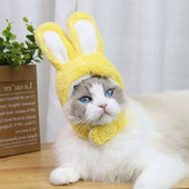 Armas plüüsist kassi kostüüm lihavõttemüts Jänku peakate kõrvadega jänese müts Kutsikas koer Halloweeni peo sünnipäevateemaline fotorekvisiit