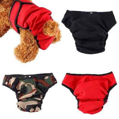 Koerte füsioloogilised püksid mähkmed hügieenilised pestavad emased koera aluspüksid lühikesed püksid aluspüksid koertele sanitaarpüksid S-XL