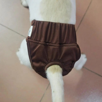 Миещи се пелени за кучета Менструални панталони за домашни любимци Лента за закопчаване Устойчива на теч пелена за кучета Многократно използвани пелени за кучета за женски кучета Консумативи