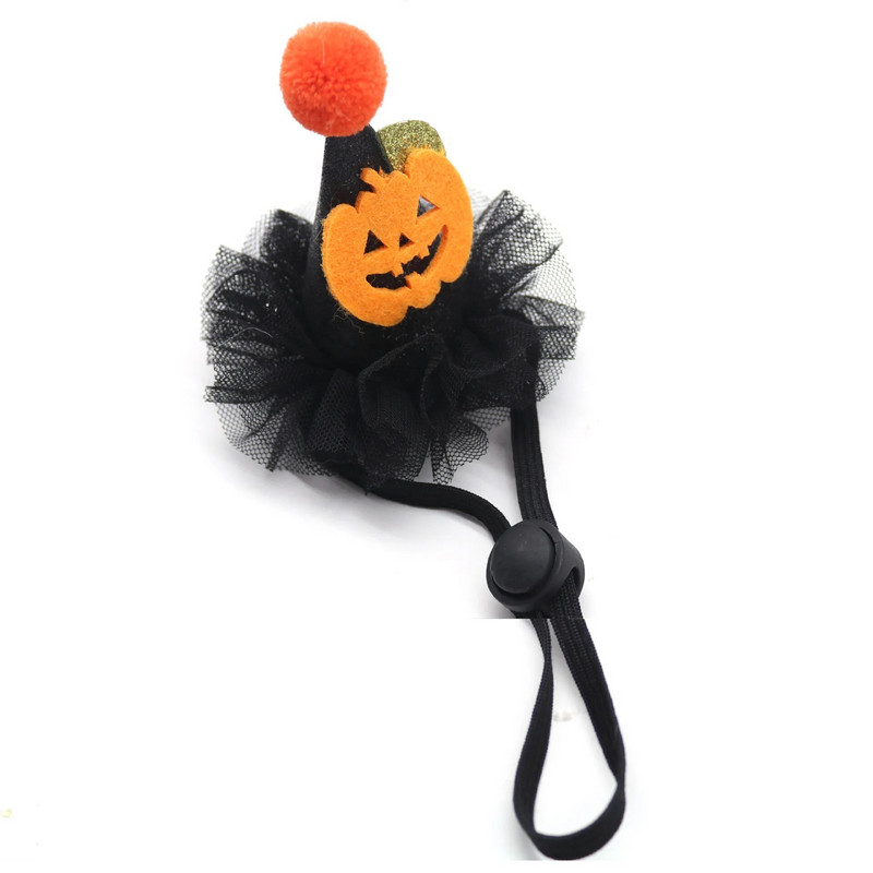 Pălărie pentru câini Pălărie de Halloween pentru animale de companie Accesorii pentru pălărie pentru pisici Accesorii pentru pălărie pentru animale de companie Pălărie de Halloween de Crăciun Accesorii reglabile pentru câini Halloween