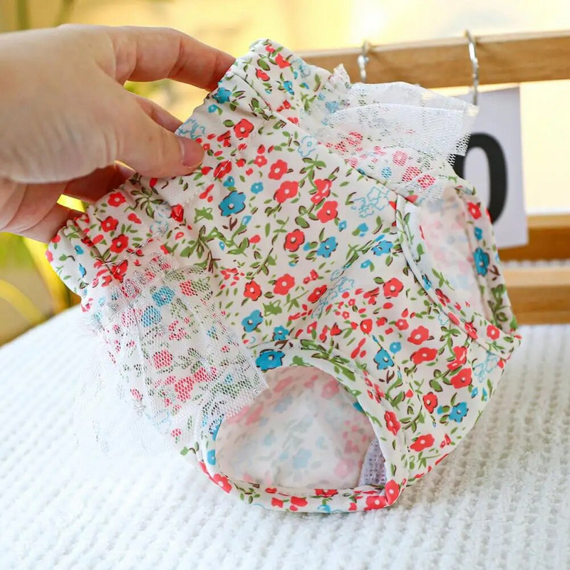 Pelene za pse Perive nepropusne fiziološke hlačice za pse Udobne gaćice za kućne ljubimce za menstrualne pelene Prozračni pamuk za kućne ljubimce