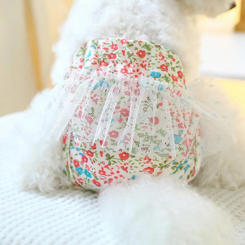 Pelene za pse Perive nepropusne fiziološke hlačice za pse Udobne gaćice za kućne ljubimce za menstrualne pelene Prozračni pamuk za kućne ljubimce