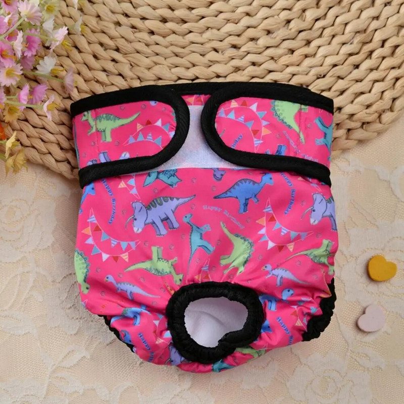 Pet Physiological Παντελόνι για κουτάβια Άνετα στεγανά πάνες σκυλιών για θηλυκά σκυλιά Μοτίβο κινουμένων σχεδίων Pet for dogs