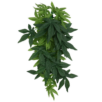 40 cm terraariumi kujundus Roomajate terraariumi kunstlikud rippuvad taimed kunstmuru sisekujundus Terraariumitaimed klaasist kaunistus