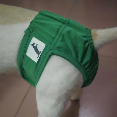 Физиологични панталони за домашни любимци Пелена за кучета Многократна закопчалка Лента Удобни непропускливи менструални панталони Санитарна пелена за домашни любимци
