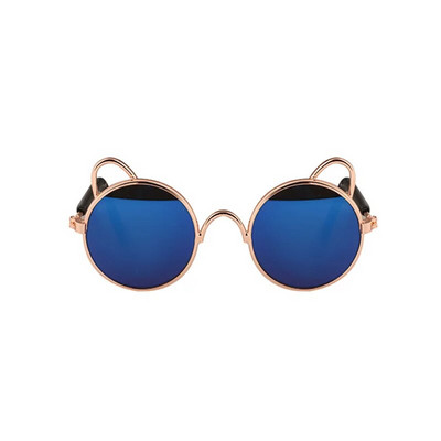 Smieklīgi vintage krāsaini kaķu kostīmi Saulesbrilles Saģērbt kaķēnu suņa acis, valkāt aizsargātas brilles maziem mājdzīvniekiem Fotogrāfijas Aksesuāri