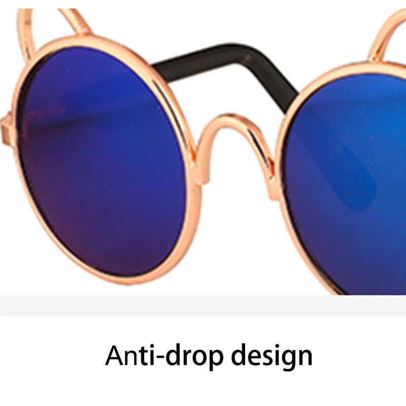 Smiješni starinski šareni mačji kostim Sunčane naočale Prerušiti se Mače Pas Nosite oči Zaštitne naočale za male kućne ljubimce Fotografije Dodaci