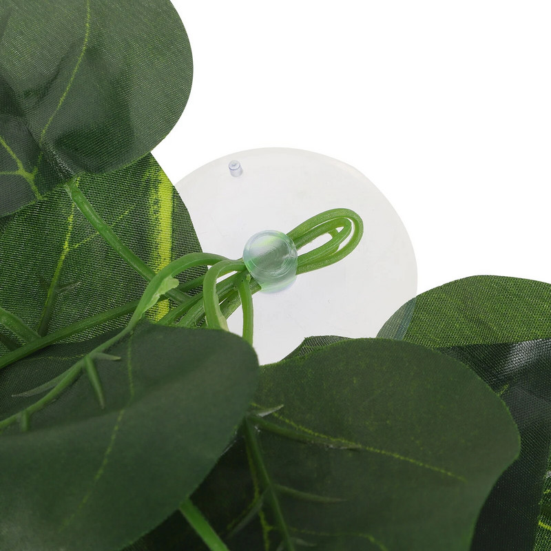 Roomajate simulatsioonitaim Võltsitud taimed roomajad akvaariumi valgusmajade kaunistused koduks kunstlikud kaunistused plastist koobas